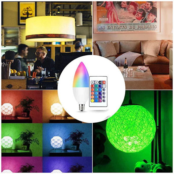 16 färger RGB lampa LED flerfärgad lampa E27 bas 220V hushåll belysning dimbar