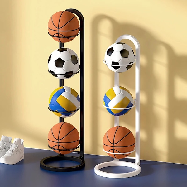 Inomhus Barn Basket Förvaring Rack Put Ball Fotboll Förvaring Korg