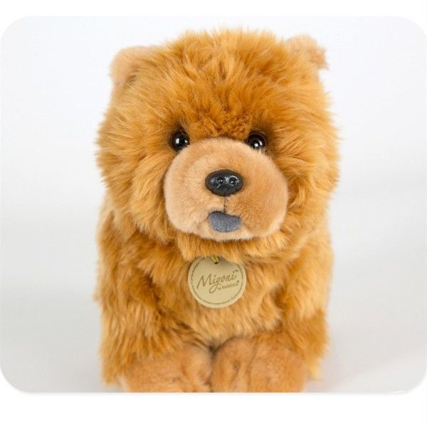 Aurora 25 cm Chow Chow nukke täytetty söpö  eläin pentu pehmo lelu söpö simulaatio koira pörröinen nuket