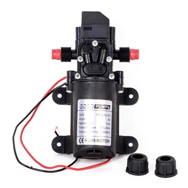 Automatisk Flöde Switch AUTO membran Vatten Pump Liten Säker Högt Tryck Självsugande Pumpar