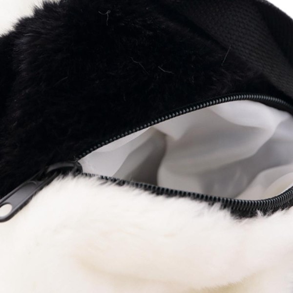 Simulering 32cm Panda Ryggsekk Jenter Gutter Plysj Justerbar Skolevesker Fylt Dyr veske