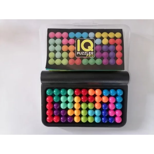 120 udfordringer IQ 3D puslespil brætspil klassisk pyramide plade perle logisk sind for børn pyramide perler legetøj