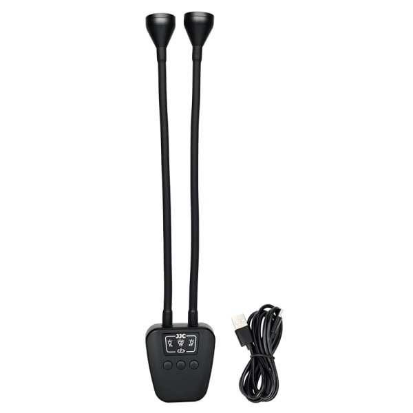 Lang Makro LED Lys 10-niveauer Justerbar Kamera Makro Arm Lys Belysning Lampe 600mAh Buit-In Batteri Fotografi Tilbehør