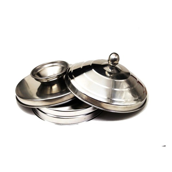 Large Dove Pan Of Collector - Silver Double Layer/Load Magic Tricks  Appearing Stage Magic Props