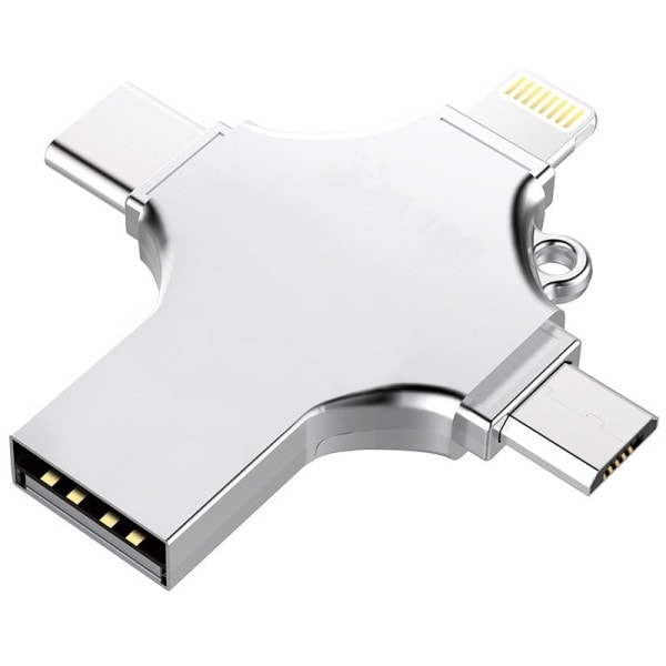 4 IN 1 Pen Drive Type c Otg Usb Flash Drive 3.0 Pendrive USB tikku 128gb