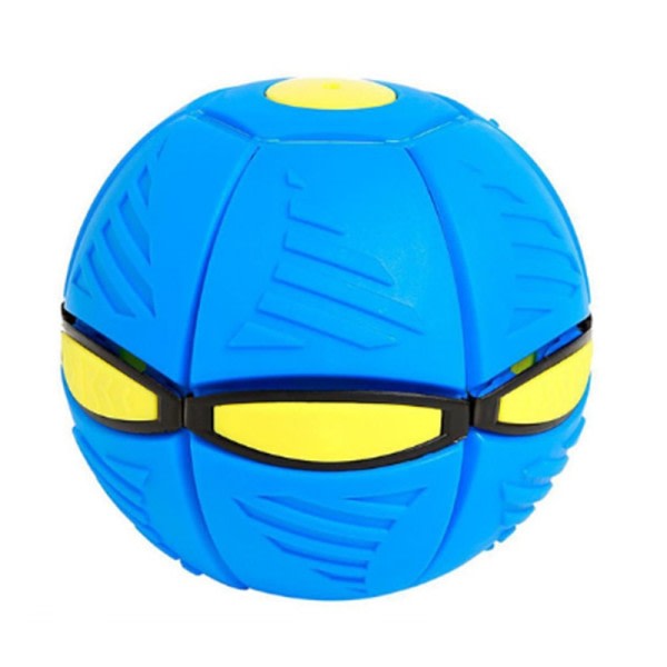 Flygande UFO Platt Kasta Disc Ball Utan LED Ljus Magic Ball Leksak Barn Utomhus Trädgård Strand Spel Barn's sport bollar