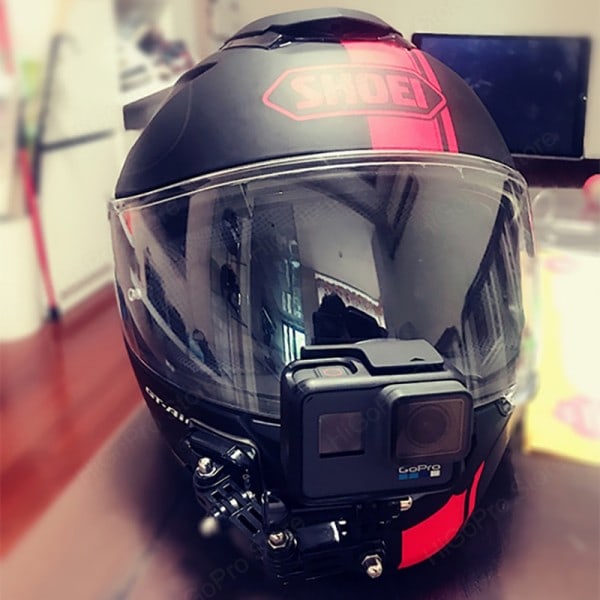 Hjälm rem fäste för Gopro Hero11 10 9 8 7 6 5 4 3 motorcykel Yi osmo Action Sport kamera fäste