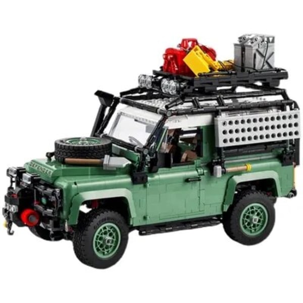 Lands Superauto Rover Off Road Defender 90 ajoneuvo auto malli rakennus palikat tiilet lelut