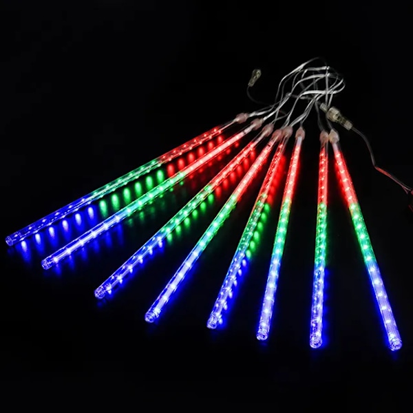 LED Meteor Dusj Regn Lys Vanntett Fallende Regndråpe Even Snor Lys til jul