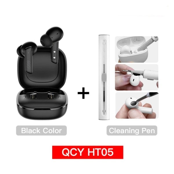 Langaton kuuloke 40dB kohina vaimennus Bluetooth 5.2 kuulokkeet 6 mikrofoni ENC HD puhelu TWS nappikuulokkeet
