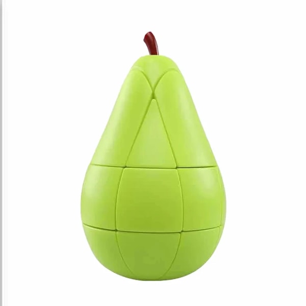 Creative Alien Fruit Magic Cube Banan Apple Citron Apelsin Päron Peach Puzzle