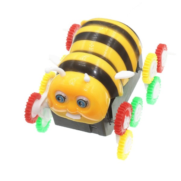 Sähkö värillinen sarjakuva 12 pyörät mehiläinen 360 aste pyörimis auto lelu