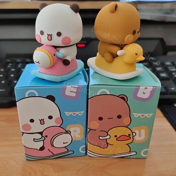 Mitao Panda Bubu Dudu Figur Model Gave Spændende Samlerobjekt Nødt Action Kawaii Bjørn Legetøj