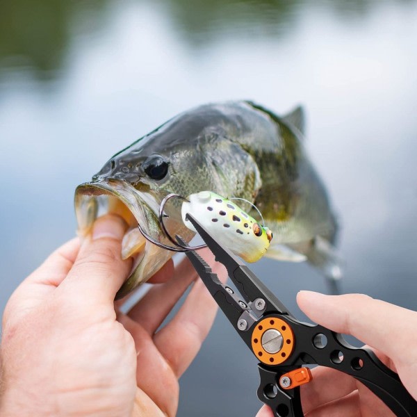 Fiske tang krok fjerner rustfritt stål kutter og lett aluminium håndtak,Fish utstyr verktøy