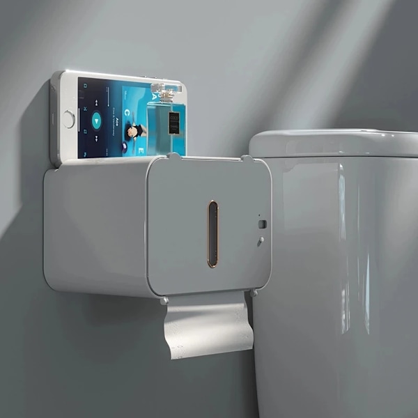Induktio WC paperi pidike hylly automaattinen paperi Wc paperi teline seinälle wc paperi annostelija kylpyhuone tarvikkeet