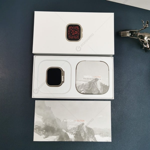 Ultra Älykello Miesten 49mm GPS NFC Älykello Titanium Seos 173 Sport Mode Fitness kello