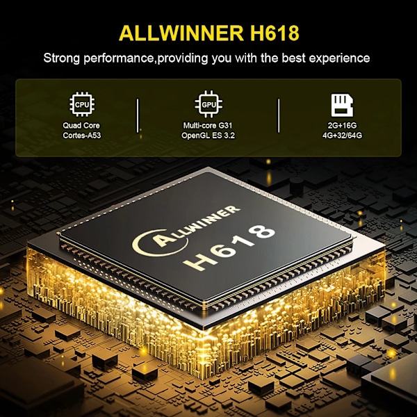 Transpeed Android 12 TV BOX Allwinner H618 Dual Wifi 32G64G neli ydin Cortex A53 tuki 8K 4K BT ääni media soitin digisovitin