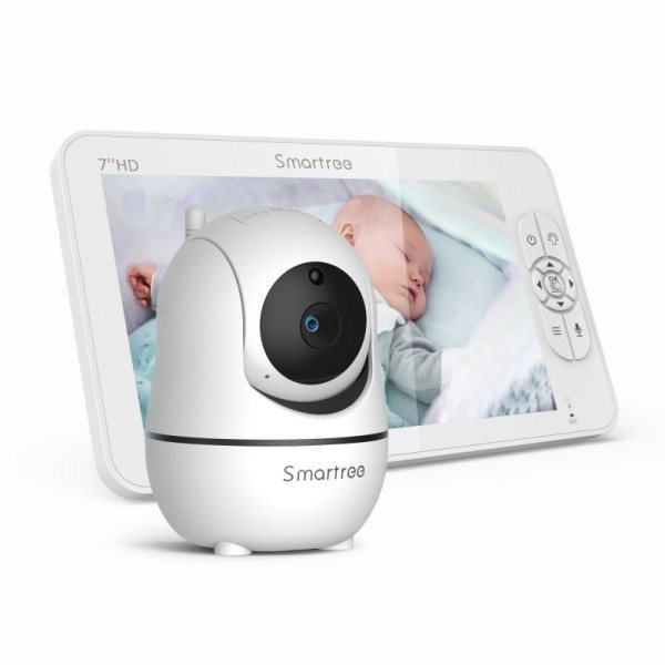 HD Split Skærm Video Baby Monitor Ingen WiFi , Baby Camera Monitor