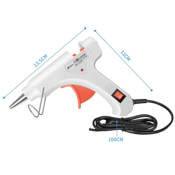 20W Varm lim pistol Mini Industriell Elektrisk Värmeväxlare Termiskt Tätningsmedel pistol