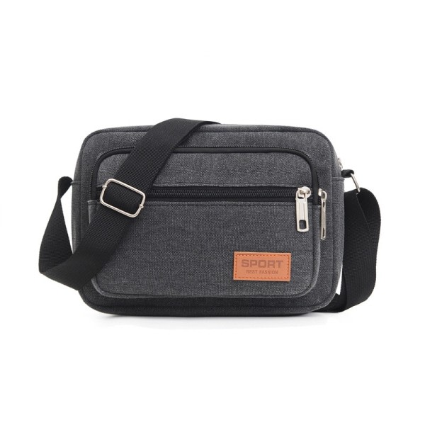 Herr Canvas axelväskor Casual Tote Reser Män's Crossbody väska Lyx Messenger väskor