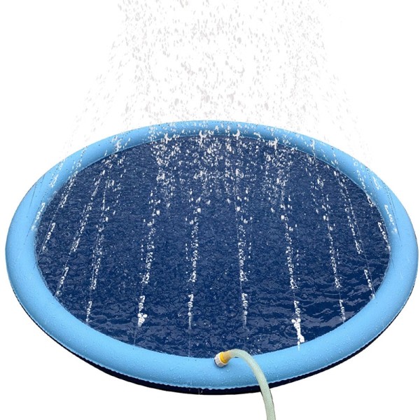 150% 2A150cm lemmikki sprinkleri tyyny leikki jäähdytys matto uima-allas  täytteinen vesi spray tyyny matto amme d357 | Fyndiq