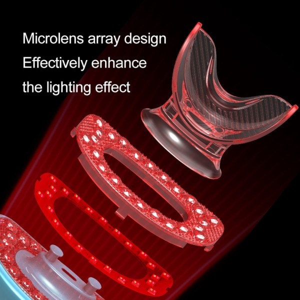 Lip Plumper Device Enhancer Fuller Lips LED Light Therapy Lip Plumper Silicon Lip Care Tools