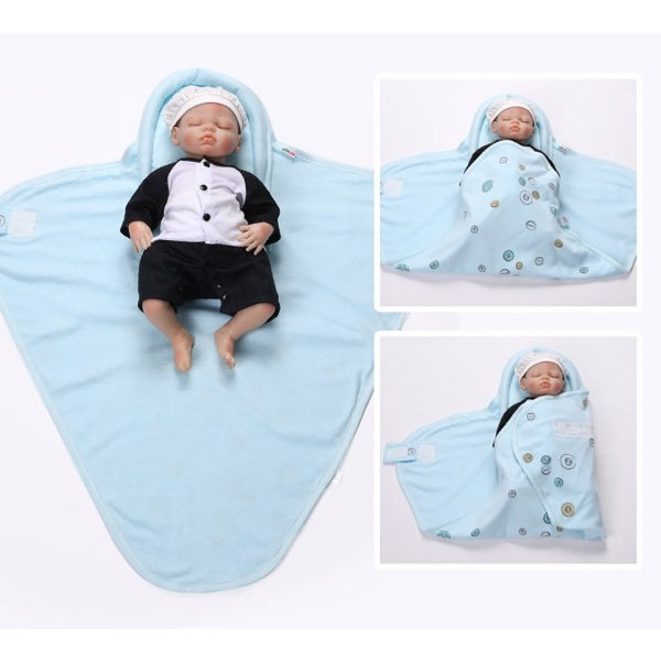 Baby Sovväska Nyfödd Huvud Shaping Nack Protector Design Baby Wrap Fit