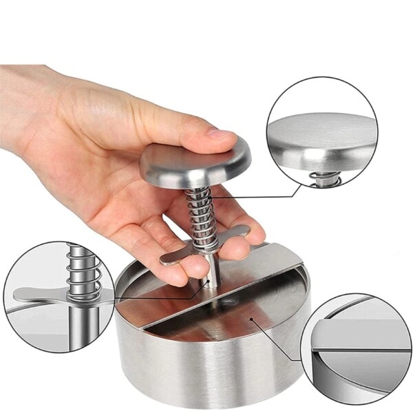 Hamburger Press Hamburger Patty Maker Non-Stick Burger Press
