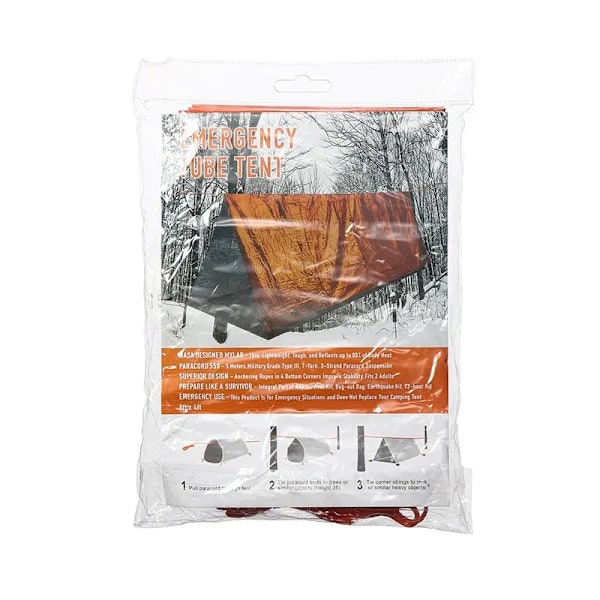2 Person Emergency Shelter Survival Tent Kit