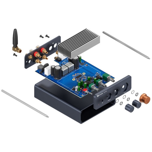 Bluetooth Lyd Power Forstærker 300W x2 Mini HiFi Stereo Klasse D Forstærker Bas Diskant