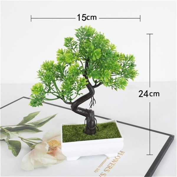 Have Arrangement Ornamenter  Plast Planter Bonsai Små Træ Grydde Faske Plante Potte Blomst