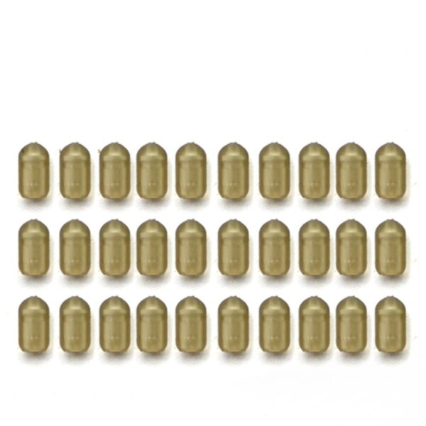 30 stk. Karper Fiskeri Tilbehør Swivel Stop Perler Anti-tangle Sleeve Stop