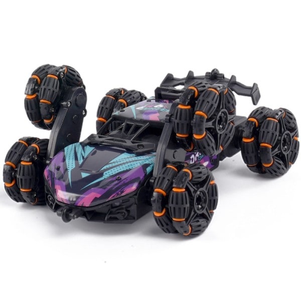 Kuusi pyörää RC auto lelu spray kiertyvä temppu drift auto kaukosäädin ohjattu autot RC lelut