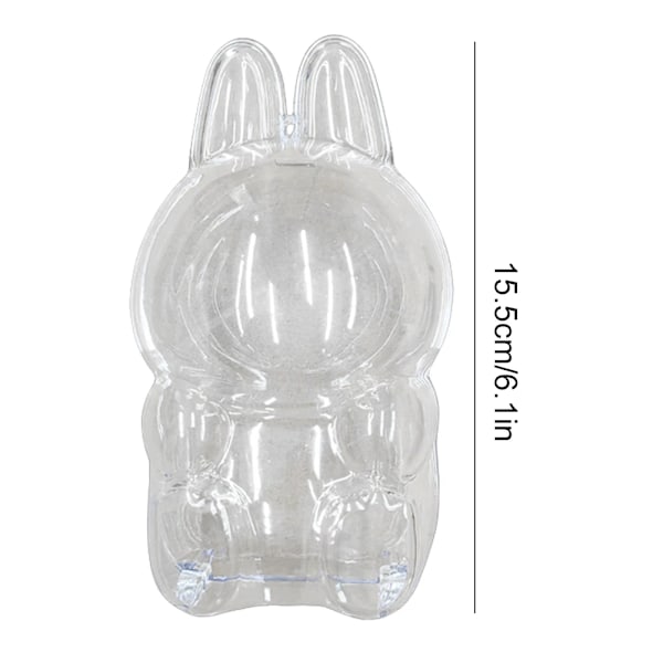 Til Labubu Transparent Beskyttende Dæksel Støvtæt