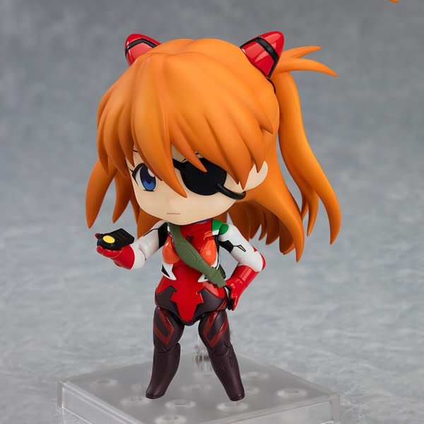 Bra Smil GSC Nendoroid Evangelion Eva Asuka Langley Soryu Q Versjon Anime Figurer