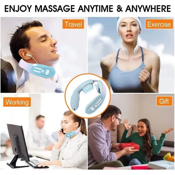 Nakke massasje cervikal massasje instrument mikro strøm puls vibrasjon elting og nakke fysikalsk terapi
