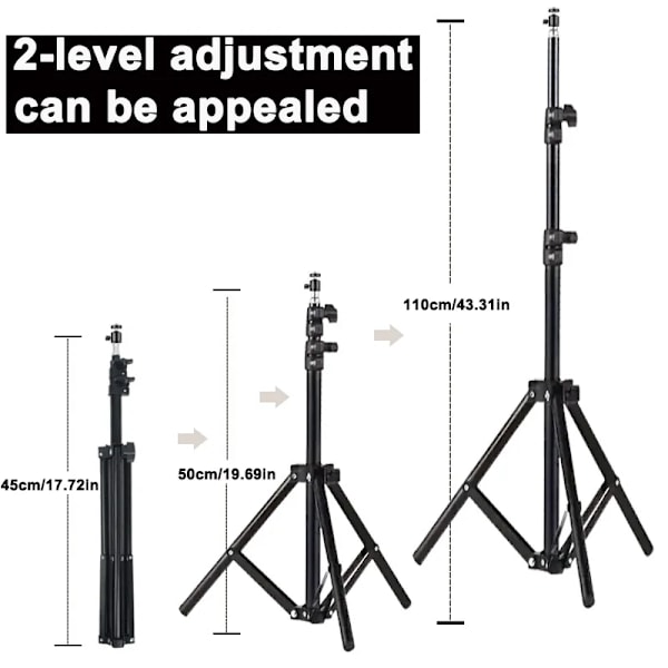 110 cm Universal Portabel Fäste för magcubic HY300 pro Projektor Stativ Stativ Fäste