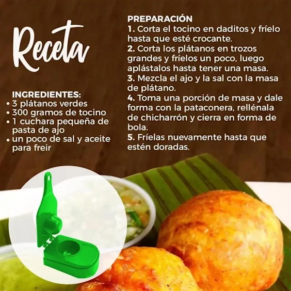 Mögel potatis plantain krossare kök matlagning extrudering mögel press köttbullar verktyg prylar för hem