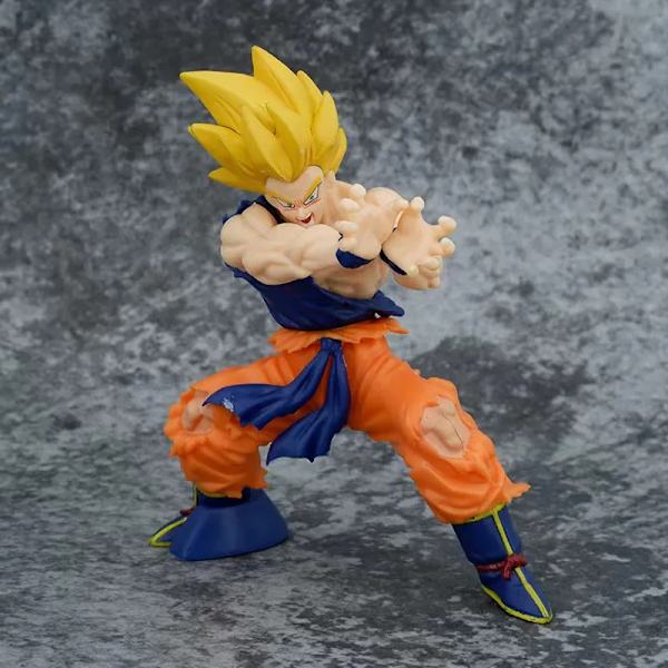 Dragon Ball Z Kamehameha Sønn Goku Figur Super Saiyan Kakarotto 16CM PVC Handling Figurer Modell Dukker Leker