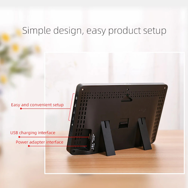 Hög kvalitet WIFI Smart Väder Station Inomhus Ute Temperatur Fuktighet Mätare Väder Prognos Multifunktionell Väder Väckarklocka