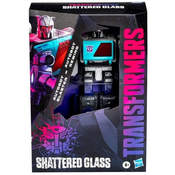 Knust Glas Blaster Rewind Voyager Action Figur Legetøj