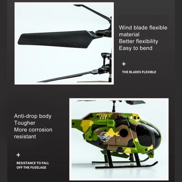 RC Drone Legetøj Fly Model Genopladelig Faldsikker Plastik Fjernbetjening Kontrol Legetøj til børn