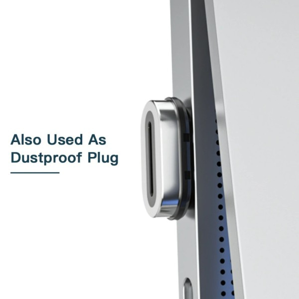 Magnetisk USB C OTG Adapter Rask Lading Type C Magnet kontakt
