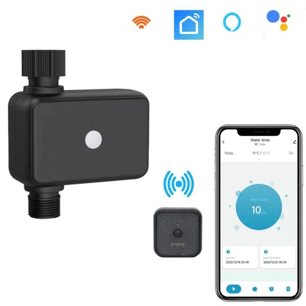 Smart Hage Vanning Timer Wifi Automatisk Drypp Vanning Kontroller Smart Vann Ventil