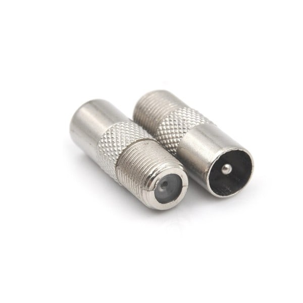 10st Quick Plug RF Coax F Kvinna Koaxial Connector F Connector