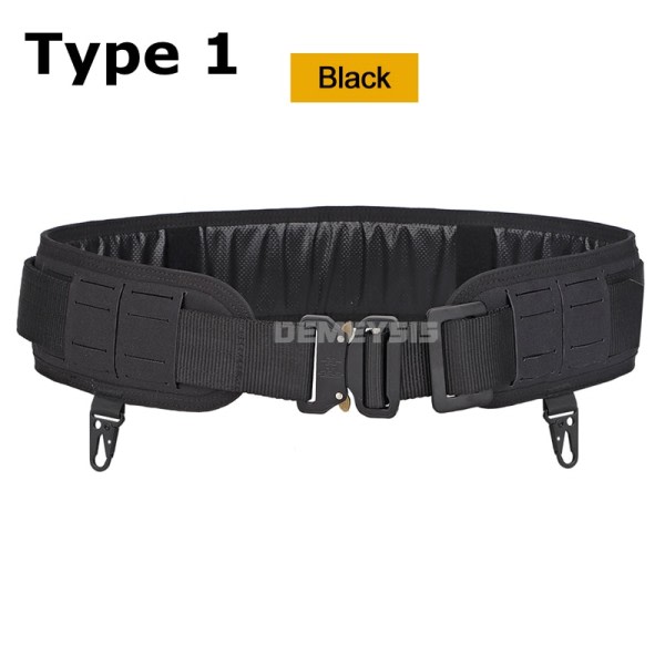 Tactical Padded Belt Airsoft CS Combat Molle Airsoft Belts Duty Paintball Mija bälte