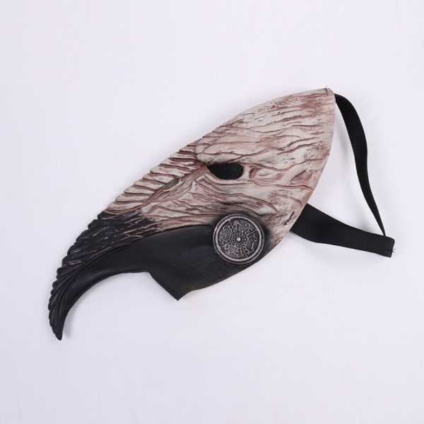 Steampunk Plague Doctor Naamio Cosplay Pitkä Nenä Bird Nokka Latex Naamiot Halloween juhlat asu rekvisiitta