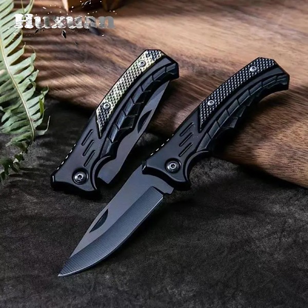 Utendørs Camping Survival Kniv Rustfritt Stål Fleggbar Kniv Multitool Lommekniver EDC Kniver