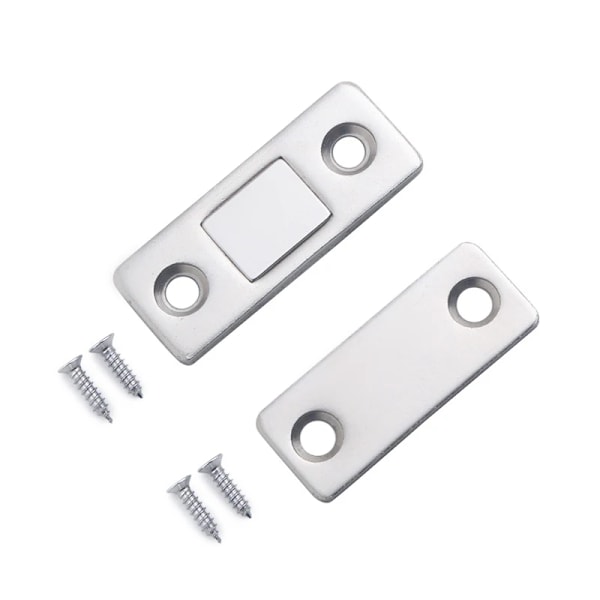 2 delar magnetiskt skåp fångare magnet dörr stopp dolda dörr stängare med skruv