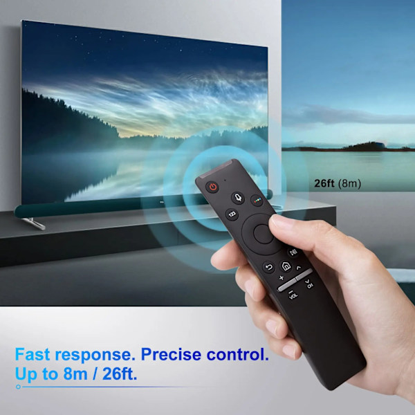 Ersättning Fjärrkontroll för Samsung Smart TV BN59-1266A Universal Voice Fjärr Kontroll
